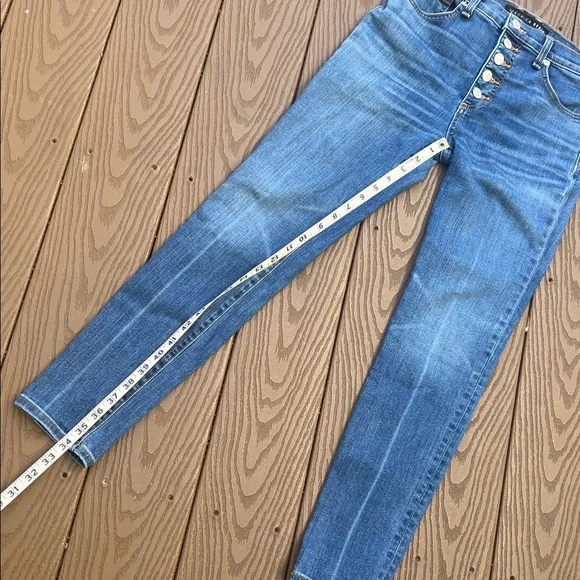Veronica Beard, Debbie skinny high-rise Classic Blue Denim Jeans Sz 27/4 - Picture 8 of 11